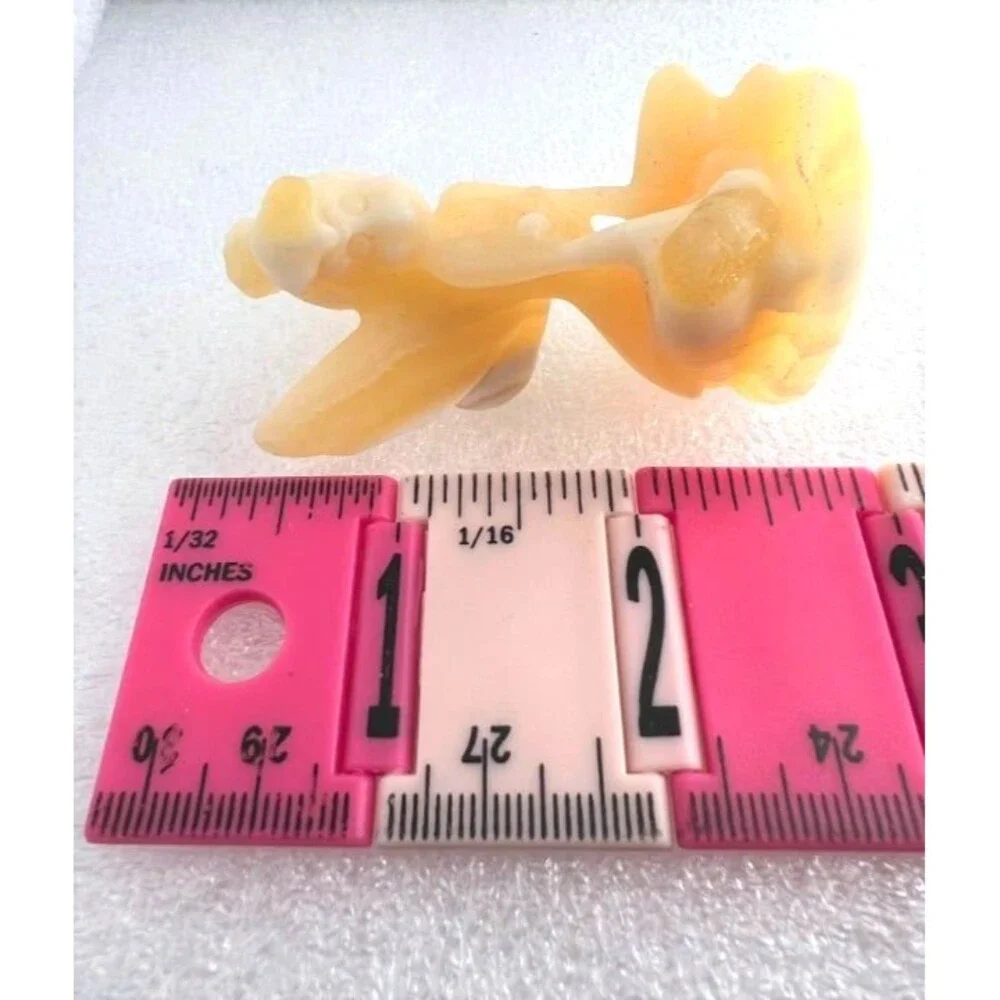 Honey Calcite Tinkerbell Carving